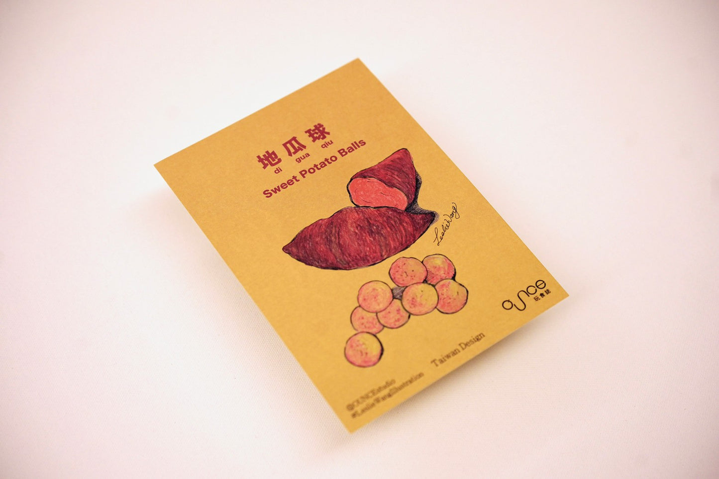 🥘展覽限定．台灣小吃明信片組（6入）Taiwan Snacks Postcard Set(Set of 6)