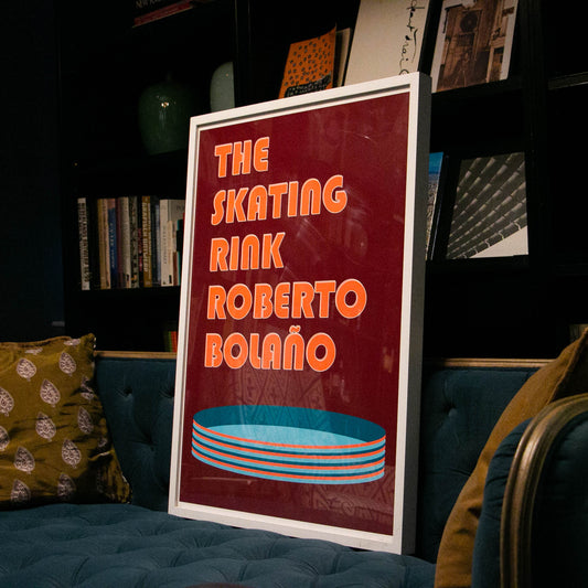 張奕滿 / 書封繪畫 The Skating Ring of Roberto Bolano - 海報特別版